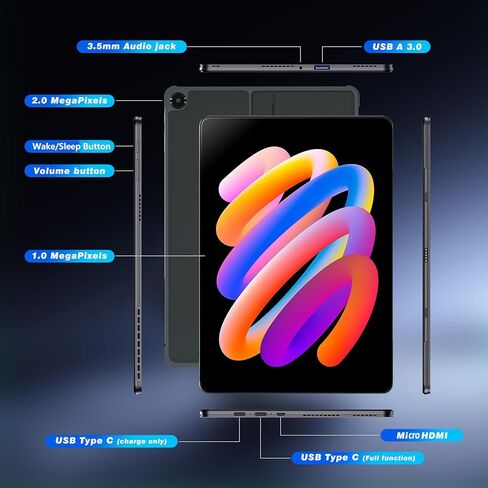 15.6 بوصة 2 في 1 كمبيوتر محمول ، جهاز كمبيوتر محمول من الشاشة التي تعمل باللمس Ryzen R3-3200U (حتى 3.5 جيجا هرتز) ، جهاز كمبيوتر محمول 16 جيجا بايت RAM 512GB SSD ، 1920X1080 FHD ، WIFI 5 BT5.1 Backlit Backboard ، 360 ° شاشة تعمل باللمس. in Kuwait
