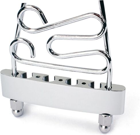 GA421 4-String Bass Guitar Bridge Tailpiece Adjustable Chrome Bridge for Electric Bass Guitar High-Performance Musical Instrument Accessory in Saudi Arabia