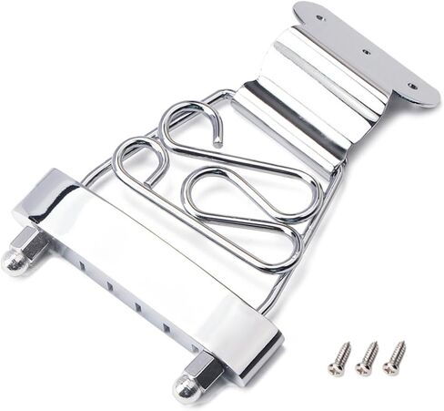 Sosoport Plated String Tailpiece for Jazz Archtop Bass Guitar Durable Replacement with Finish for Enhanced Aesthetics and Functionality in Saudi Arabia