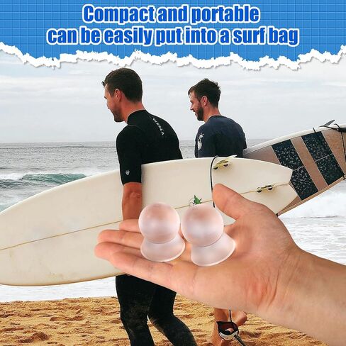 2pcs Surfboard Scraper Wax Remover Tool, Ergonomic Surf Board Wax Scraper Effective Surfing Accessories for Quick Removal Cleaner Sticky Bumps Surfers Gift (Transparent) in Saudi Arabia