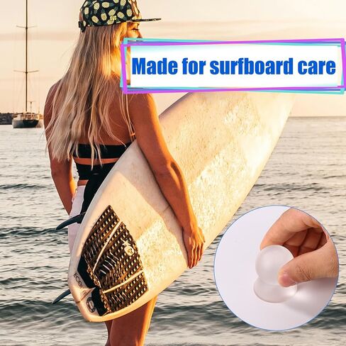 2pcs Surfboard Scraper Wax Remover Tool, Ergonomic Surf Board Wax Scraper Effective Surfing Accessories for Quick Removal Cleaner Sticky Bumps Surfers Gift (Transparent) in Saudi Arabia
