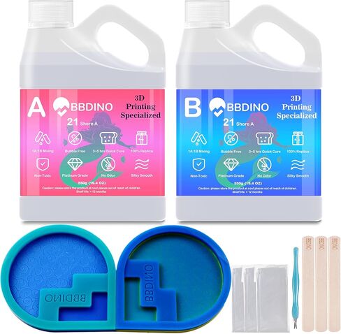 Bbdino anti anti inhibition mork silicone mork kit super super super recited 10a - 1100g platinum silicone for agmance morn in Kuwait