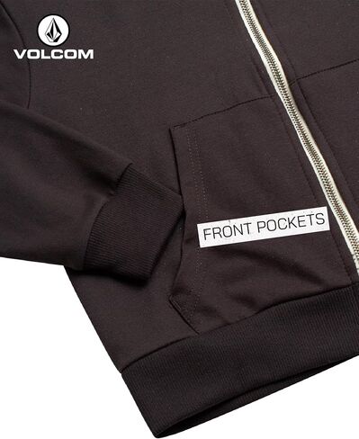Volcom Girl's Sweatsuit Set - Long Sleeve Full Zip Up Hoodie Sweatshirt and Sweat Shorts Set for Girls (Sizes: 4-12) in Saudi Arabia