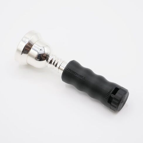Trombone Mouthpiece Buzzing Practice Tool – Anywhere Practice & Warm-up – Small Shank for Trombone & Euphonium – BRASS BUZZ TRAINER (Blue) in Saudi Arabia