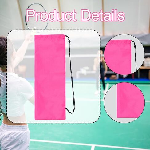 حقيبة غطاء مضرب كرة الريشة حقيبة حمل خفيفة الوزن محمولة لتخزين مضرب التنس من أجل كرات الصالة الرياضية الاحترافية in Kuwait