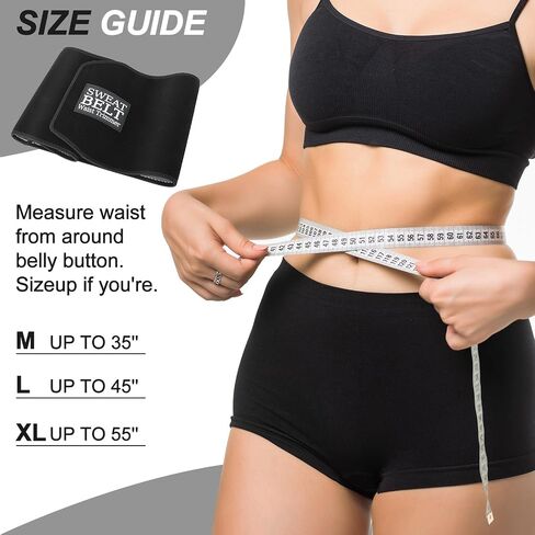ZPP Waist Trimmer for Women and Men, Sweat Belt Band Belly Stomach Wrap in Saudi Arabia
