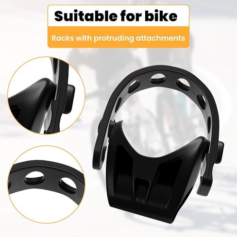 12 Pieces Thule Bike Rack Straps, Bike Wheel Stabilizer Straps, Bicycle Rack Cradle Replacement, Cycling Rubber Chain, Compatible with Thule 534 in Saudi Arabia