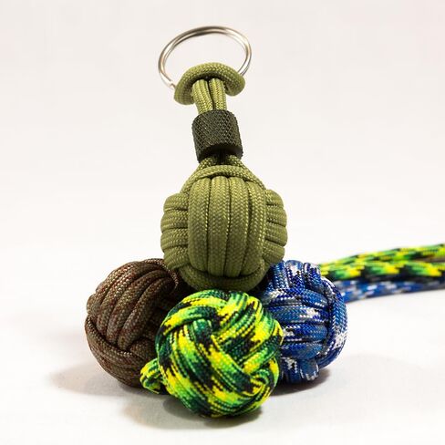 Paracord 550 lb, 7 Strand Type III Paracord Rope 100ft 4mm, Nylon Parachute Cord for Camping, Neon Orange in Kuwait