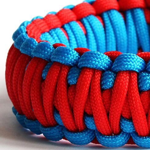 Paracord 550 lb, 7 Strand Type III Paracord Rope 100ft 4mm, Nylon Parachute Cord for Camping, Neon Orange in Kuwait
