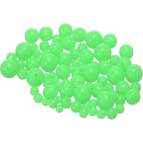Fishing Beads Glow Soft Plastic Fishing Bait Eggs Lure Rigs Accessories, for Saltwater Freshwater in Kuwait