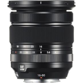 Fujifilm XF 16-80mm F4 R OIS WR BUNDLE مع حماية 72 مم FILTER HGX Prime + الملحقات المتقدمة | Fuji XF16-80MM F/4 Lens in Kuwait
