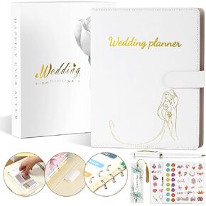 Comprehensive Wedding Planner Book and Organizer for Bride, Wedding Planning Book and Organizer Binder, Engagement Gift for Bride in Saudi Arabia