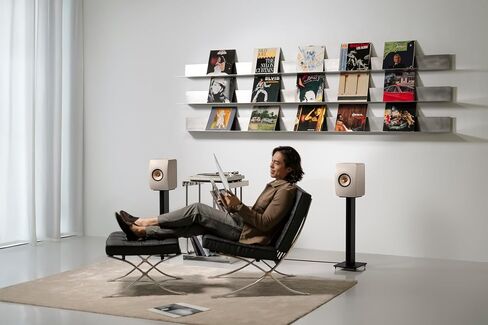 KEF LS50 Meta Passive Bookshelf Speakers - Pair (Moss Green) in Saudi Arabia