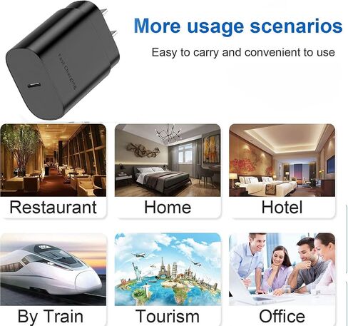 كتلة الشحن السريع من النوع C ، 45W شاحن سريع الشاحن USB C Charger Clock for Sumsung S25 Ultra/S25/S24/S23/S22/S23ULTRA/S23/S23+/S22ULTRA/S21 ، وأكثر من 2-pack】 in Kuwait