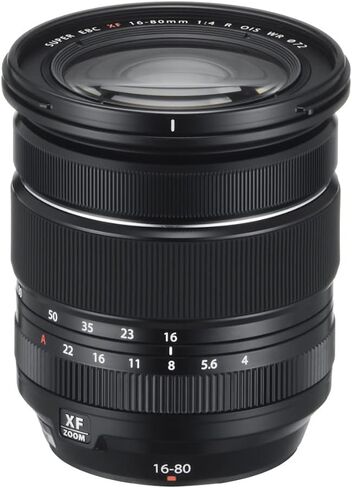 Fujifilm XF 16-80mm F4 R OIS WR BUNDLE مع حماية 72 مم FILTER HGX Prime + الملحقات المتقدمة | Fuji XF16-80MM F/4 Lens in Kuwait