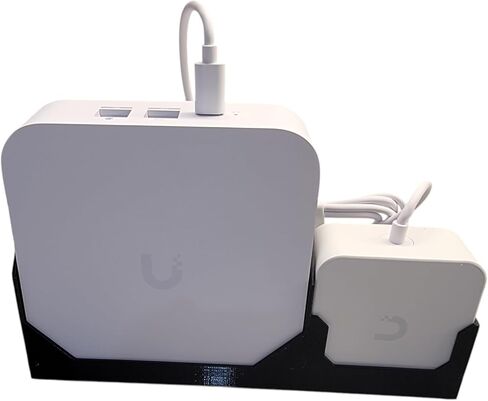 جدار جدار متوافق مع UniFi Express 7 Gateway Ux7 Ubiquiti (أبيض) in Kuwait