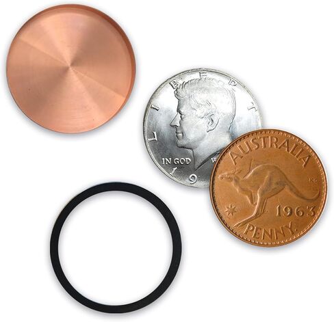 Coin Illussions for Beginners, Intermediate, Professional Illussionist - Vanishing, Teleporting, Transforming Coin Illussions (2 Copper 1 Silver (Jumping Kangaroo)) in Saudi Arabia