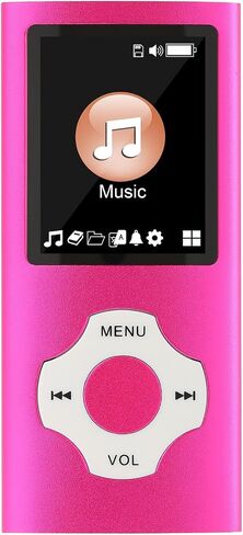 MP3 Player is a Portable Music Player with a 32GB Micro sd Card,1.8-inch Screen,with FM Radio,Record,E-Book,Picture,Video,Suitable for Work and Sports,Suitable for Kids. in Saudi Arabia