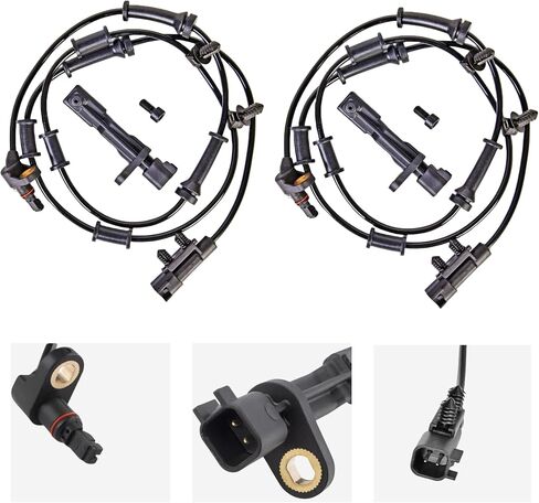 مستشعر سرعة ABS الخلفي ABS من أجل اليمين اليمين لعام 2007-2018 Wrangler 2008-2012 Liberty 2007-2011 Dodge Nitro Driver ABS Sensor 52125003ab ALS1932 695-179 in Saudi Arabia
