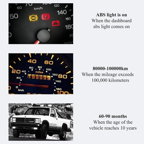 مستشعر سرعة ABS الخلفي ABS من أجل اليمين اليمين لعام 2007-2018 Wrangler 2008-2012 Liberty 2007-2011 Dodge Nitro Driver ABS Sensor 52125003ab ALS1932 695-179 in Saudi Arabia