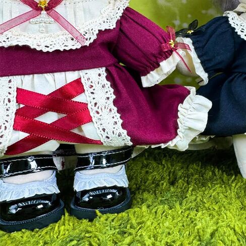 Niannyyhouse 20cm Plush Doll Lace Leather Leather Length 5.5cm 8in 8in accsities up (A2) in Saudi Arabia