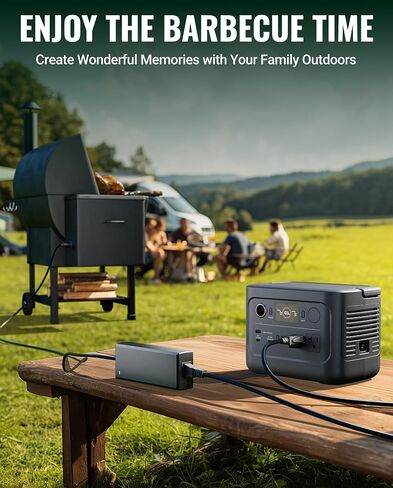 12V 12.5A Waterproof Power Supply for Green Mountain Grill Davy Crockett, Daniel Boone Prime/Plus, Jim Bowie Prime/Plus, Ledge, Peak, Trek, 18Ft Power Adapter Replacement for 12V GMG Grills in Kuwait