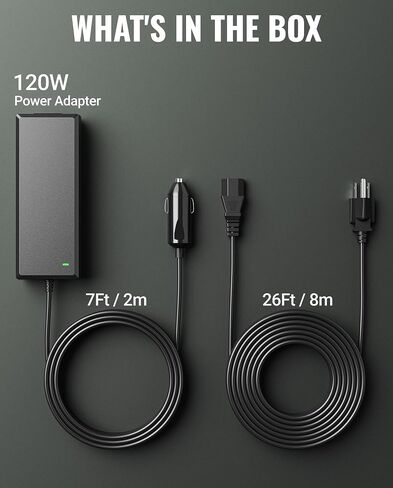 12V 12.5A Waterproof Power Supply for Green Mountain Grill Davy Crockett, Daniel Boone Prime/Plus, Jim Bowie Prime/Plus, Ledge, Peak, Trek, 18Ft Power Adapter Replacement for 12V GMG Grills in Kuwait
