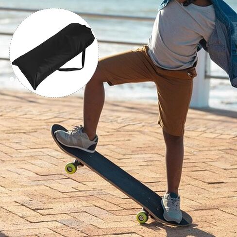 Cabilock Foldable Skateboard Bag with Straps Large Capacity Protective Travel Backpack for Men Women Multifunctional Outdoor Skateboard Storage Organizer in Saudi Arabia