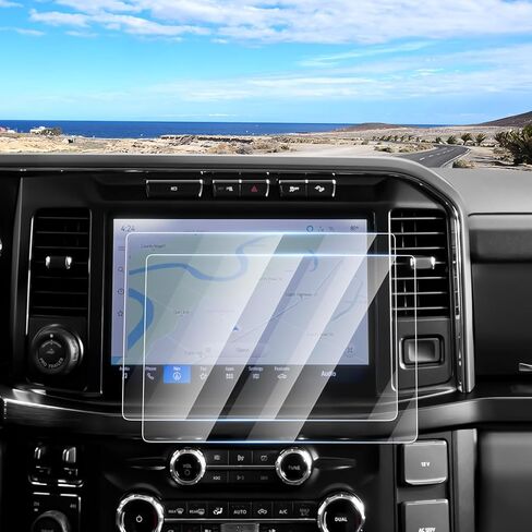 3PCS Screen Protector for 2025 2026 GMC Yukon 16.8 Inch Navigation + 11 Inch Dash + 8 Inch Rear Climate Control Screen, Tempered Glass Touchscreen Protector Navigation Screen Cover Protective Film in Kuwait