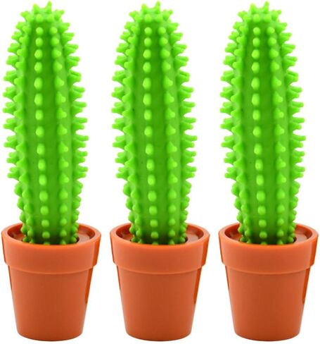 أقلام الصبار ، 3pcs Cactus Bonsai على شكل أقلام الدقة بالقرطاسية لطلاب المنازل المدرسية لطلاب المنازل المدرسية مستلزمات in Kuwait