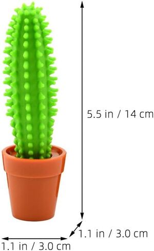 أقلام الصبار ، 3pcs Cactus Bonsai على شكل أقلام الدقة بالقرطاسية لطلاب المنازل المدرسية لطلاب المنازل المدرسية مستلزمات in Kuwait
