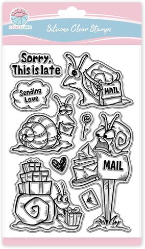 GLOBLELAND Cartoon Dragons Clear Stamps for Card Making Cartoon Animals Silicone Clear Stamp Greetings Transparent Stamp Seal for DIY Scrapbooking Embossing Photo Album Decor in Saudi Arabia