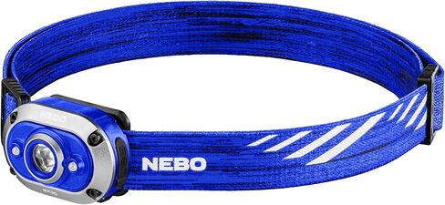 Nebo Mycro 450 مصابيح أمامية قابلة للشحن | 450 شمعة ، 6 أوضاع ضوئية ، مقاومة للماء ، مقطع قبعة قابلة للفصل ، مصباح رأس مشرق للغاية للتخييم والمشي لمسافات طويلة ، يشمل كابل شحن USB - أحمر in Kuwait