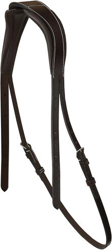 Exion 'Astra' Sidepull Bridle with Rubber Reins (Black, Full) in Saudi Arabia