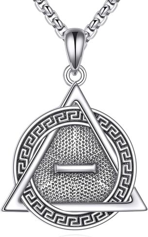 قلادة Memento Mori 925 Sterling Silver Gothic Skull Memento Mori Pendant STOIC THEWINDER JOLLEDRY للرجال نساء in Saudi Arabia