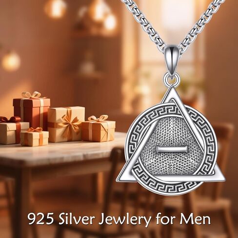 قلادة Memento Mori 925 Sterling Silver Gothic Skull Memento Mori Pendant STOIC THEWINDER JOLLEDRY للرجال نساء in Saudi Arabia