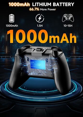 وحدة تحكم الألعاب AOC متوافقة مع الكمبيوتر الشخصي ، iOS ، Hall Effect Stick/Trigger in Kuwait