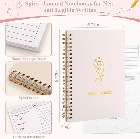 79 Pack Bible Study Supplies Koulding Kiter for Women ، Journal Journal Note That Trachtation Kit و Tabs Bible و Heightlighters مع حالة قلم رصاص ومزيد من أدوات دراسة الكتاب المقدس in Kuwait