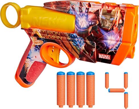 Nerf Marvel Hulk Dart Blaster | 4 Nerf N1 Foam Darts | Hulk-Inspired Blaster Skin Designs | Kids Gifts |Outdoor Toys & Games for Ages 8+ (Amazon Exclusive) in Saudi Arabia
