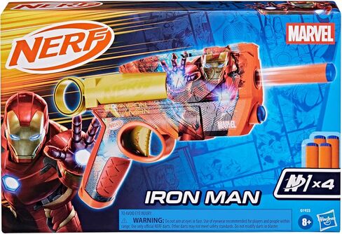 Nerf Marvel Hulk Dart Blaster | 4 Nerf N1 Foam Darts | Hulk-Inspired Blaster Skin Designs | Kids Gifts |Outdoor Toys & Games for Ages 8+ (Amazon Exclusive) in Saudi Arabia