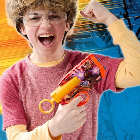 Nerf Marvel Hulk Dart Blaster | 4 Nerf N1 Foam Darts | Hulk-Inspired Blaster Skin Designs | Kids Gifts |Outdoor Toys & Games for Ages 8+ (Amazon Exclusive) in Saudi Arabia