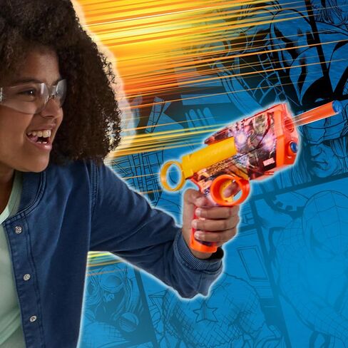 Nerf Marvel Hulk Dart Blaster | 4 Nerf N1 Foam Darts | Hulk-Inspired Blaster Skin Designs | Kids Gifts |Outdoor Toys & Games for Ages 8+ (Amazon Exclusive) in Saudi Arabia