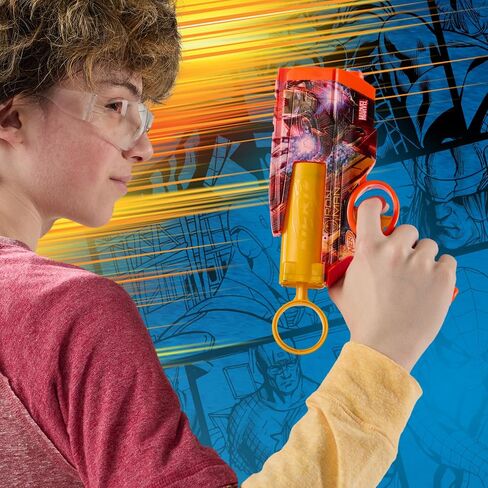 Nerf Marvel Hulk Dart Blaster | 4 Nerf N1 Foam Darts | Hulk-Inspired Blaster Skin Designs | Kids Gifts |Outdoor Toys & Games for Ages 8+ (Amazon Exclusive) in Saudi Arabia