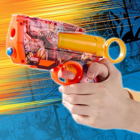 Nerf Marvel Hulk Dart Blaster | 4 Nerf N1 Foam Darts | Hulk-Inspired Blaster Skin Designs | Kids Gifts |Outdoor Toys & Games for Ages 8+ (Amazon Exclusive) in Saudi Arabia