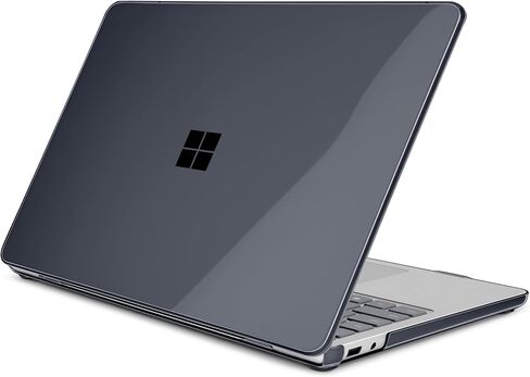 Batianda Crystal Clear Case for 13-inch Microsoft Surface Laptop Copilot+ PC 2025 (Latest Model), Lightweight Hard Shell with Scratch-Resistant Protection, Easy Installation, Transparent in Saudi Arabia