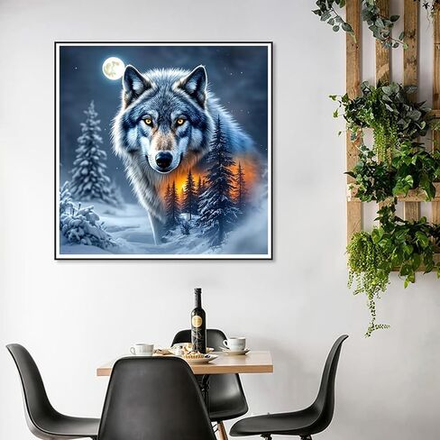 Semneroy Christmas Diamond Art Kits for Adult,Highland Cow Xmas Diamond Painting for Beginnger,DIY Full Drill Winter Holiday Rhinestone Diamond Dots Gem Painting Art Craft Home Decor 12 x12 Inch in Saudi Arabia