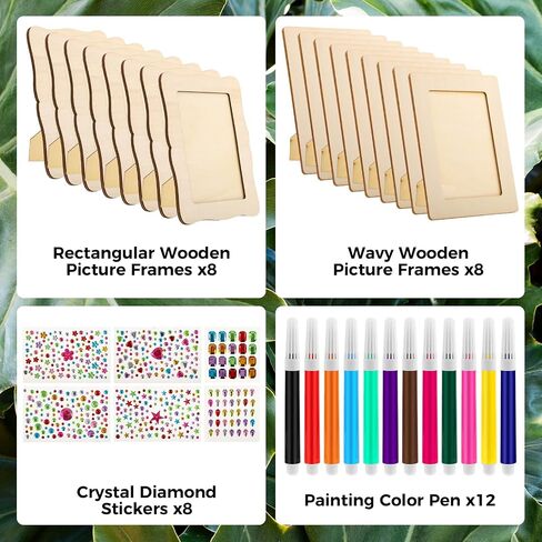 16 حزمة إطارات صور خشبية للحرف اليدوية ، 4 "× 6" صور إطارات خشبية للحرف اليدوية ، حرفة إطار صورة غير مكتم in Saudi Arabia