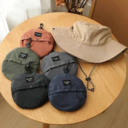 Men Women Outdoor Quick Dry Packable Bucket Hat for Sun Protection, Safari, Hiking, Fishing - Summer Boonie in Saudi Arabia