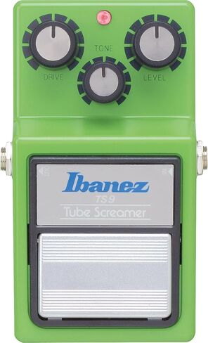 حزمة دواسة أنبوب Screamer Overdrive من Ibanez TS9 مع مصدر طاقة وكابل تصحيح ولقطات وقماش تلميع Austin Bazaar in Saudi Arabia