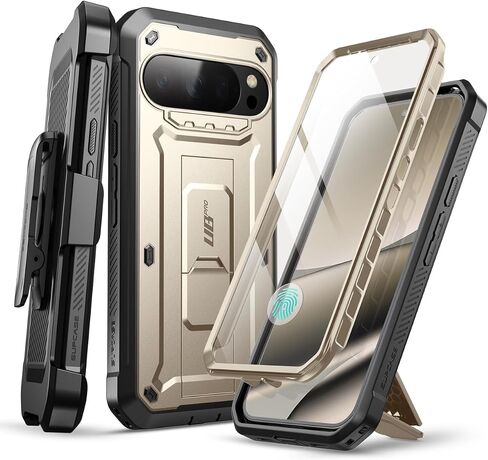 Supcase لـ Google Pixel 10 Pro XL Case مع واقي الشاشة (Unicorn Beetle Pro) ، [Stand-in Stand & Belt-Clip] in Kuwait